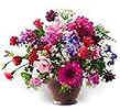 Vase of Roses and Carnations