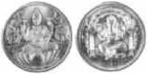 Lakshmi Ganesh Set of Two Coins