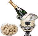 Bottle of Champagne and 1/2 kilo Cashewnuts