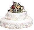 Two Tier Wedding Cake
